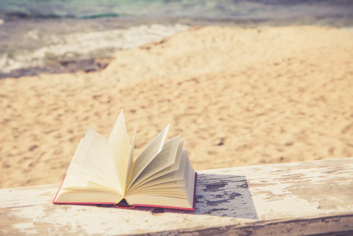 livre ouvert en bord de mer - hotel la baule escoublac