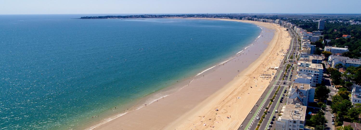 vue panoramique sur la baule - hotel saint christophe